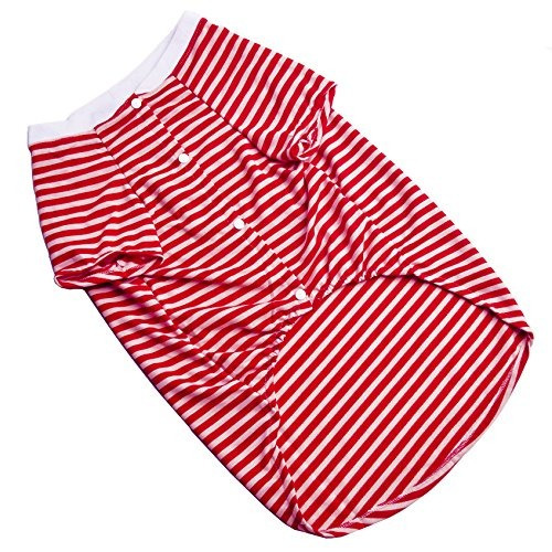 Camiseta Con Rayas De Perro Para Perros Grandes Medianos, C