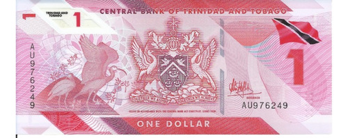 Trinidad Y Tobago 1 Dolar 2021 Polímero
