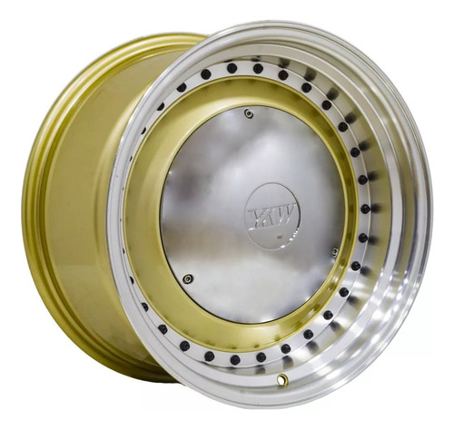 Ykw 17x8 5x100 Classic Golden (set 4 Llantas)