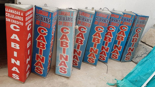 25 Carteles Triangulitos C/ O S/ Luz Ideal Empresa Carteleri