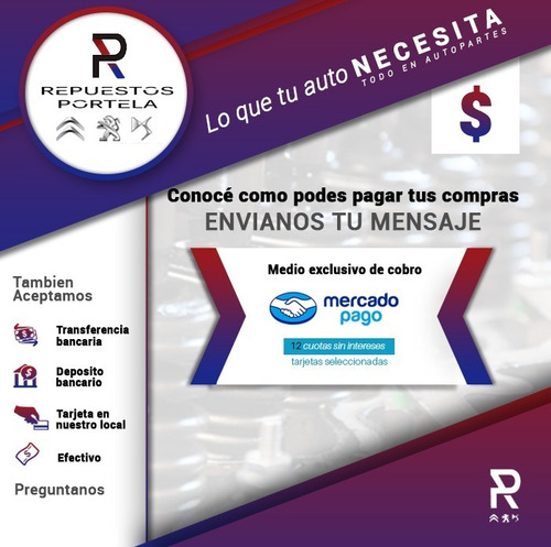 Pomo Palanca Cromado Original Peugeot 308 1.6 Thp Gti Nafta