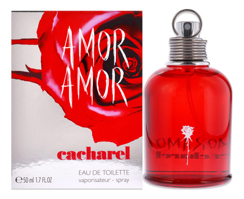 Amor Amor De Cacharel Para Mujer, Aerosol Edt De 1.7 Onzas