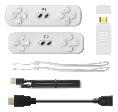 Game Stick Retro Con Mando Inalámbrico De 2,4 G 4k Classi [u