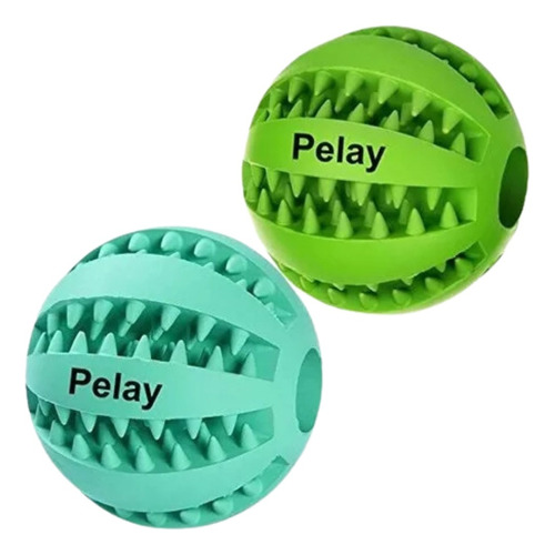 Pelay Dog Ball Toys Para Limpiar Los Dientes De Mascota