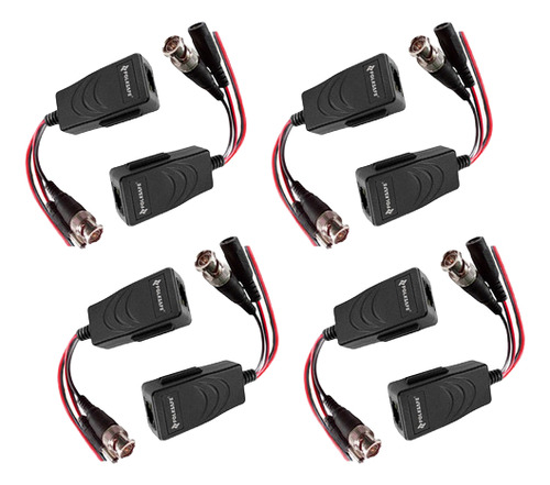 Kit 4 Pares Transceptores Video/datos/voltaje Fs-hd4301vpd