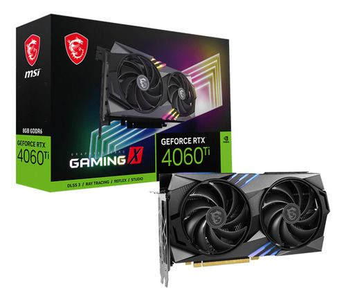 Tarjeta De Video Msi Geforce Rtx 4060 Ti Gaming X 8g