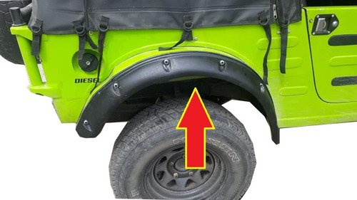Imagen 3 de 7 de Kit Suzuki Lj80 Lj 80 Extensiones Y Snorkel Anfibio Repuesto