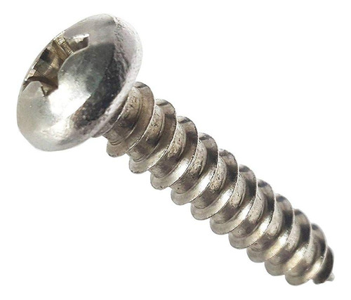 Tornillo Chapa Cabeza Bandeja #0 X 7 16  Acero Inoxidable 50