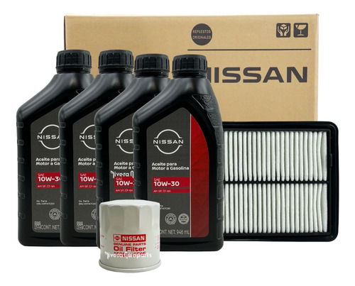 Kit Afinación Filtro Aire Original Nissan Xtrail 2016 2017