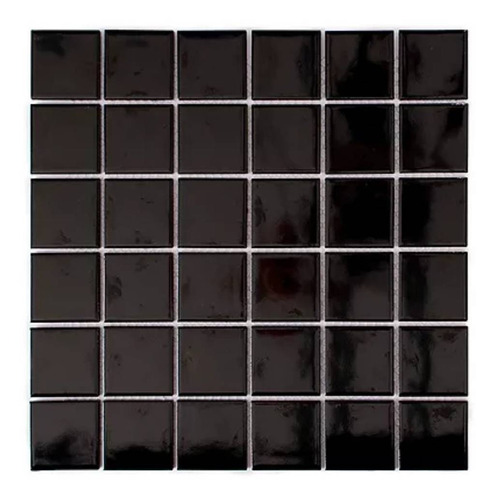 Mosaico Grande Negro 30x30cm
