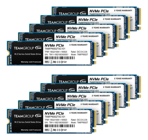 Teamgroup Mp33 512gb 10 Pack Slc Cache 3d Nand Tlc Nvme 1.3