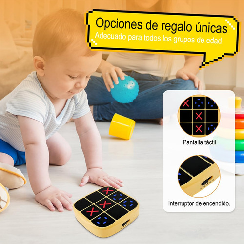 Juego Electrónico Portátil 4 En 1, Consola De Juegos