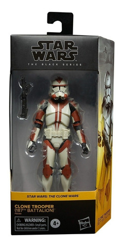 Figura Star Wars Black Series Clone Trooper 187º Batallón