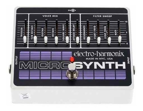 Pedal Sintetizador De Guitarra Electro Harmonix Microsynth