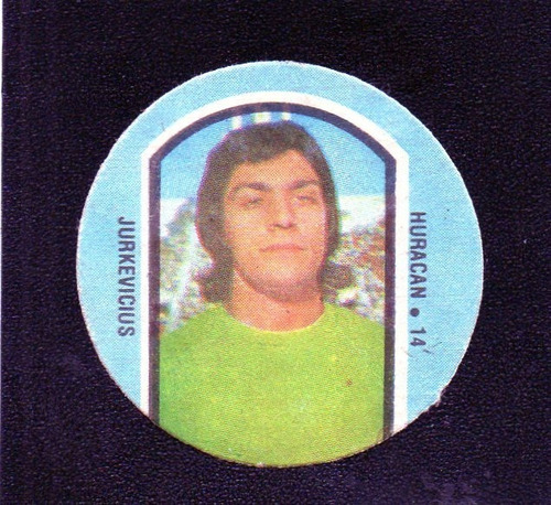 Argentina Campeon 1978. Figurita N° 14 Jarkevicius Huracan! 