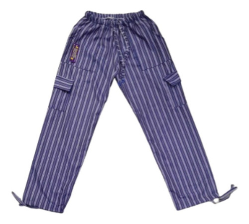 Pantalón Bali Rayado Artesanal Talles 5 Y 6 Unisex Adultos