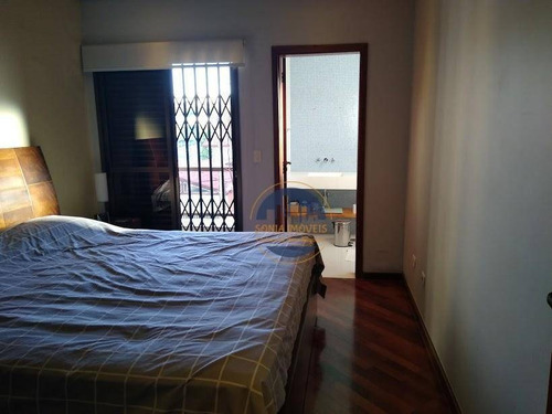 Imagem 14 de 30 de Apartamento Com 3 Dormitórios 1 Suíte 2 Vagas, 118 M² Campestre - Ap0258