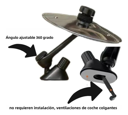 Platillo De Choque Para Coche Con Clip - Tambor Mini En