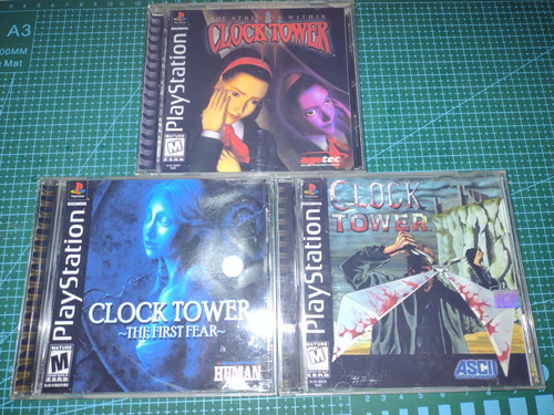 Playstation 1 Psx-ps-one Coleccion Saga Clock Tower
