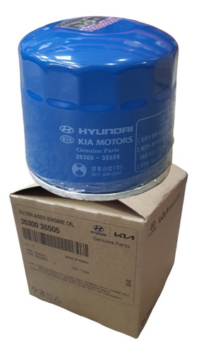 Filtro Aceite Hyundai I30 1.8 Gasolina 2012 - 2017 Original