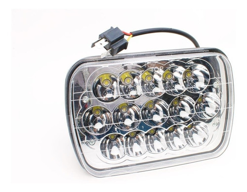 Ópticas 15 Led 45w H4 Alta/baja Faro 7¨ Universal X Par