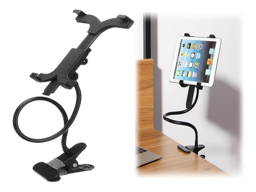 Soporte Tablet iPad Celular De Escritorio Mesa Flexible 360°