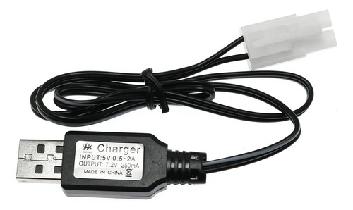 Cargador Usb Ni-cd Ket-2p 7.2v Para Camion Rc Excavadora