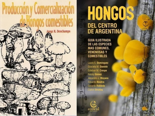 Combo Libros Hongos Comestibles