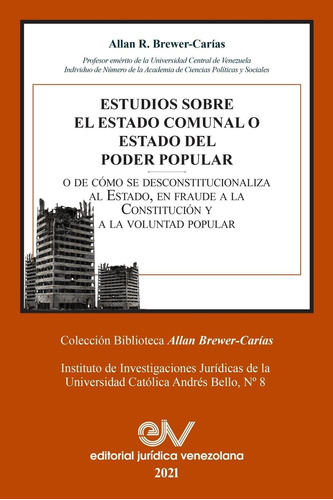 Libro: Estudios Sobre El Estado Comunal O Estado Del Poder P