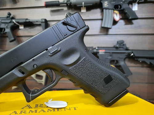 Imagem 2 de 8 de Airsoft Pistola Gbb Army R18 G18 Glock C/ Modo Rajada Nova!!