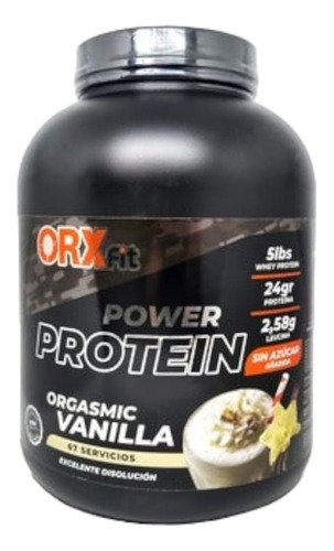 Proteina Power Protein 5lbs 67 Sv Vainilla - Orxfit