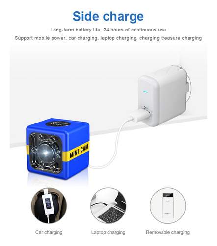 Cámara Cámara Cámara De Seguridad 1080p Con Movimiento Mini