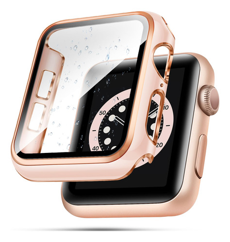 Funda Para Apple Watch Series 7/se 6 5 4/3 2 44mm Rosa