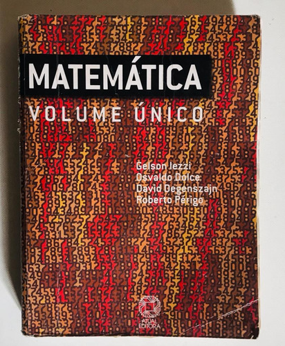 Matemática Volume Único Gelson Iezzi