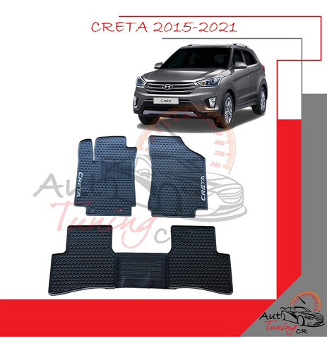 Alfombras Tipo All Weather Hyundai Creta 2015-2021