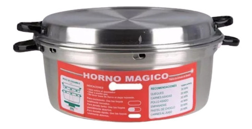Horno Mágico 32cm, Bowl De Acero Inox. 26cm Y Batidor 30cm