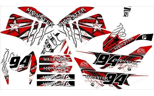 Stickers Para Moto Honda Navi Mod-125