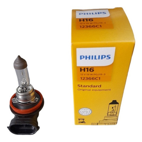 Lampara Philips H16 12v 19w Pgj19-3    Equipo Original