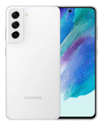 Smartphone Samsung Galaxy S21 Fe 5g 128gb, 6gb Ram Tela 6.4 Cor Branco