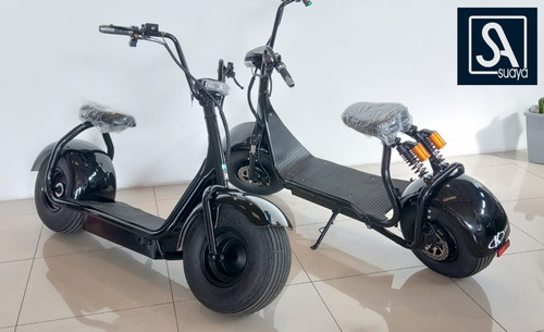 Citycoco Scooter Eléctrico Litio / Gel 35km Automática