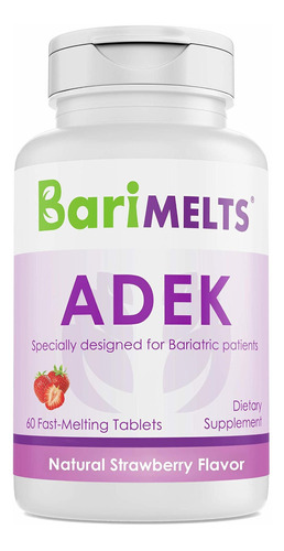 Barimelts Adek, Vitaminas Baritricas Disolubles, Sabor Natur