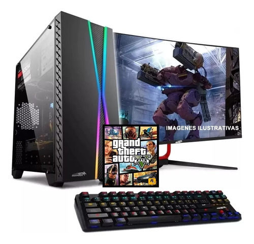 Pc Armada Gamer Amd Ryzen 5 4600g 1tb 8gb Radeon Rx + Juego