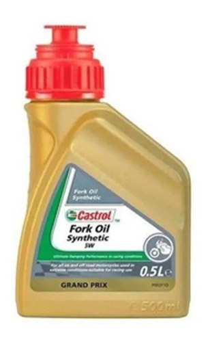 Oleo Suspensão Moto Fork Oil Synthetic 5w 500ml Castrol 
