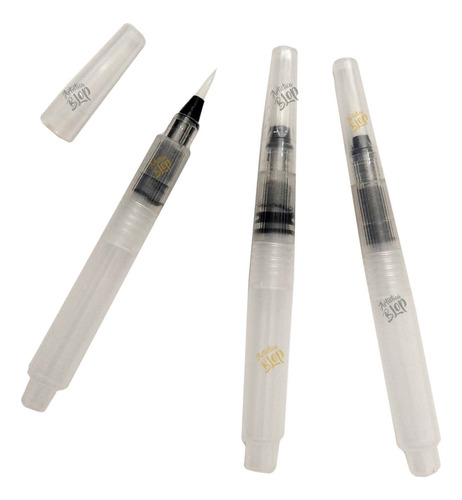 Set Pinceles Waterbrush Aplicador Agua Acuarela Arte Manga