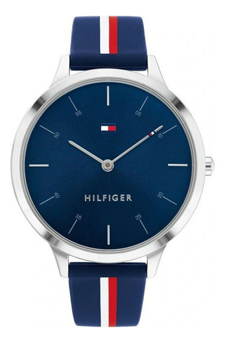 Reloj Dama Tommy Hilfiger Samantha Análogo Navy Rojo 1782499