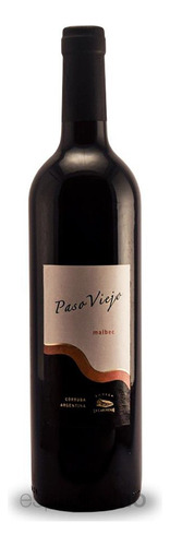 Vino Paso Viejo Malbec X6 Un. De La Caroyense