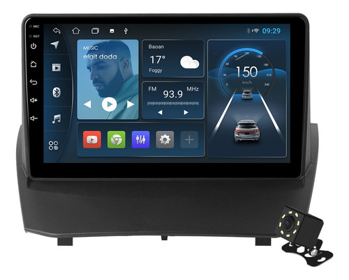 Zk Estéreo 1+32g Cámara Para Ford Fiesta 2009-2016 Gps Bt