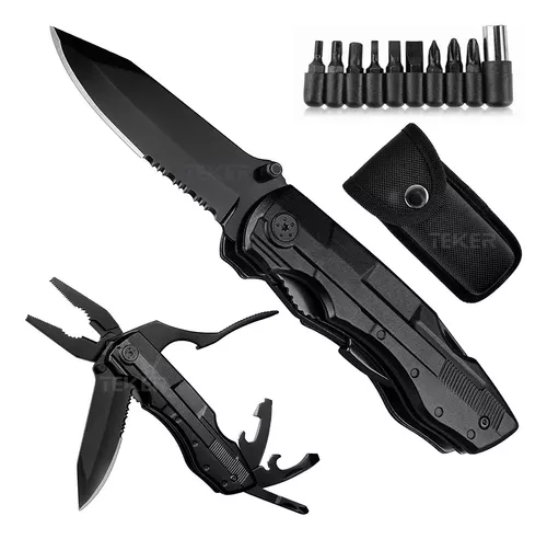 Gag7412bkws Ganzo Navaja G - Lock G10 Con Clip