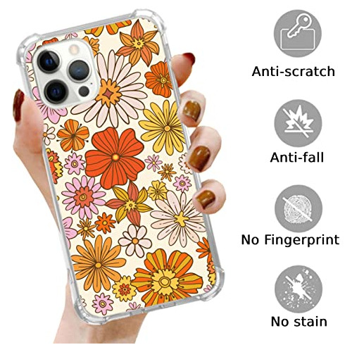 Funda Para iPhone 11 Pro Aesthetic Naranja Amarillo Tpu-02