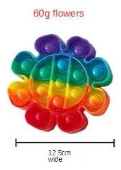 Atacado 25 Pop It Push Fidget Estilos Diferentes De Brinqued